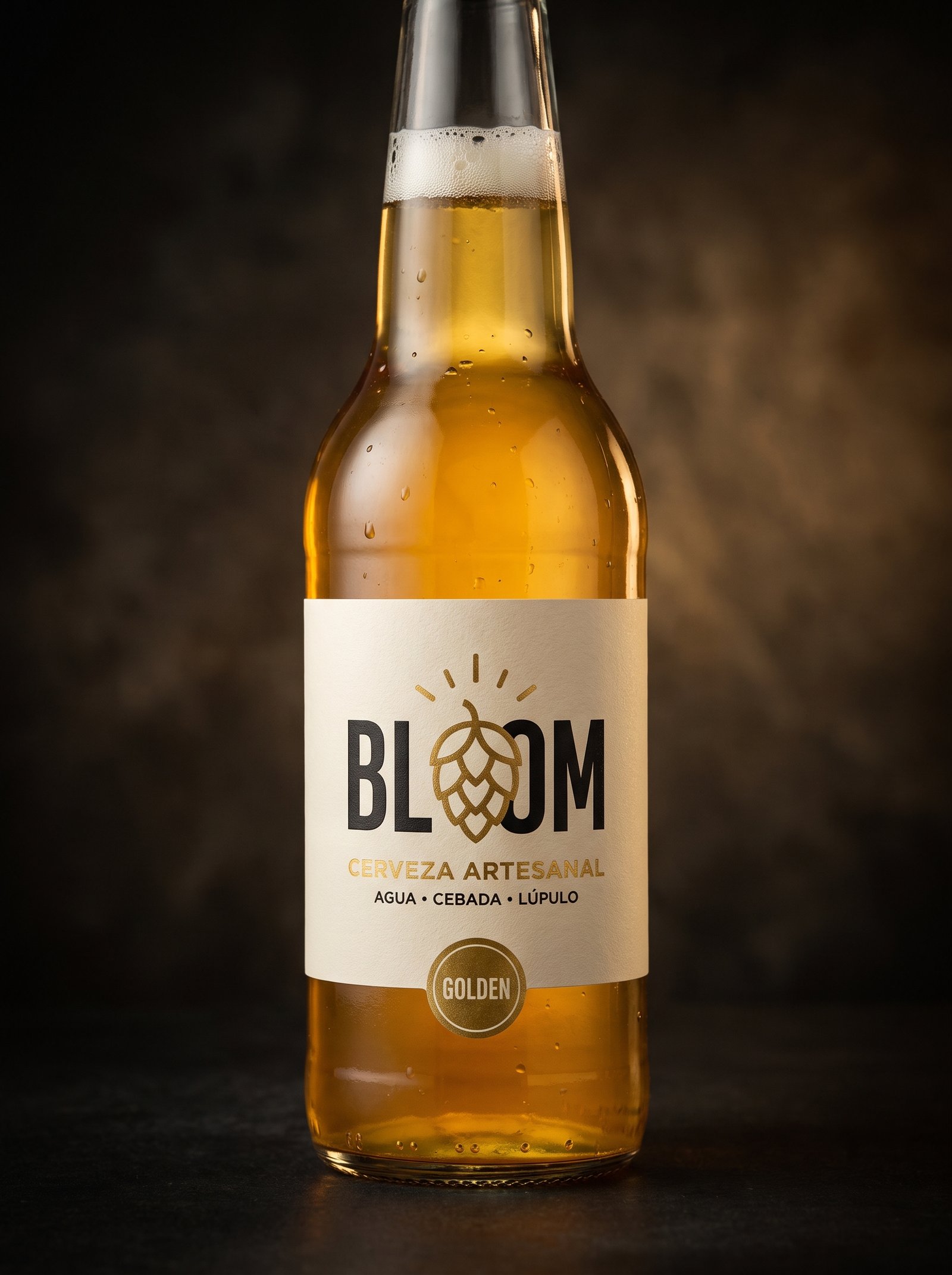 Botella BLOOM Golden